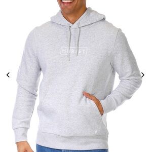 Hurley Light Gray Men's Hoodie
